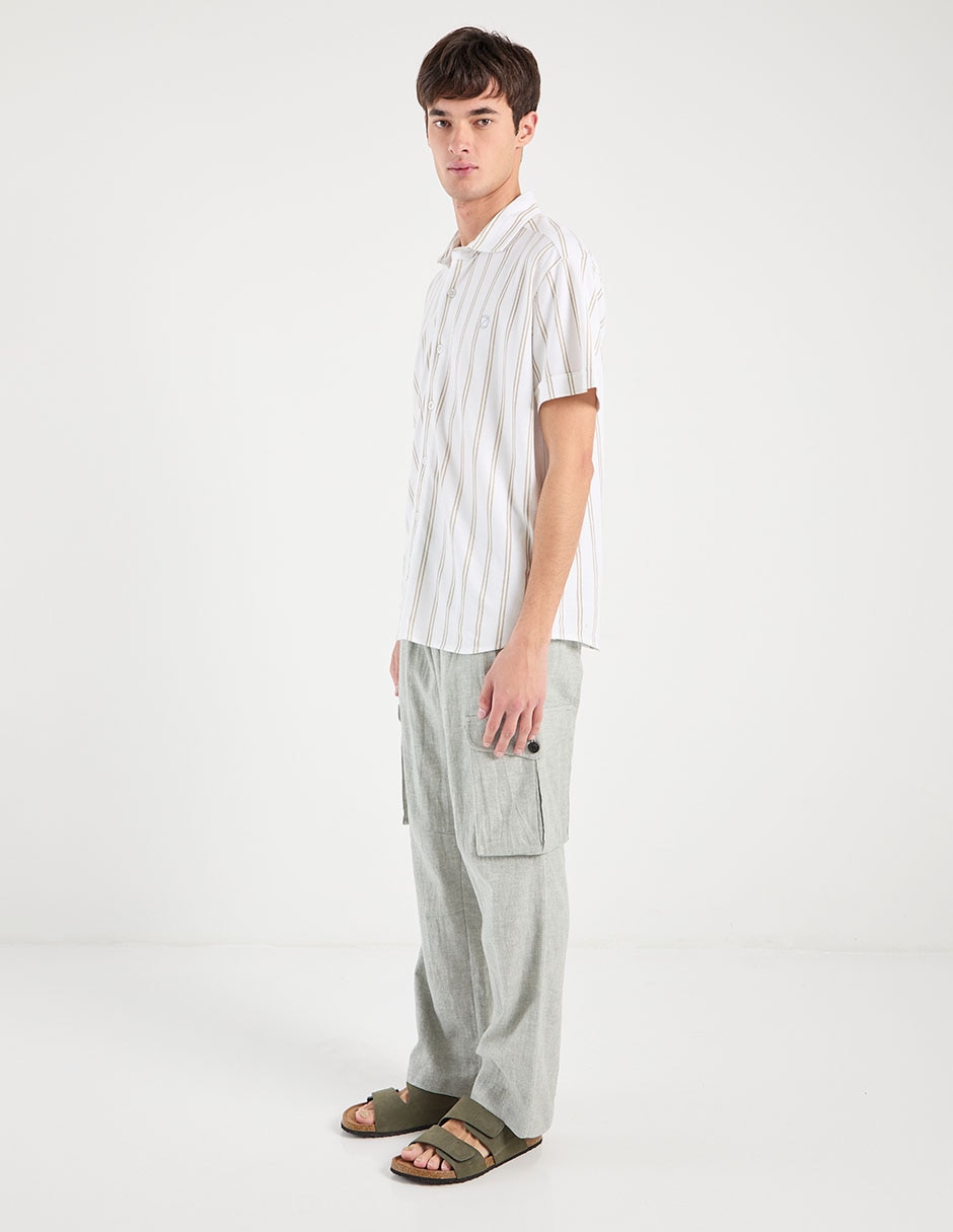 Pantalón cargo straight That's It de algodón para hombre