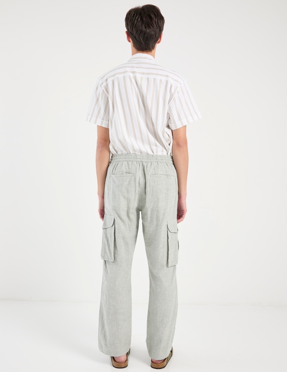 Pantalón cargo straight That's It de algodón para hombre