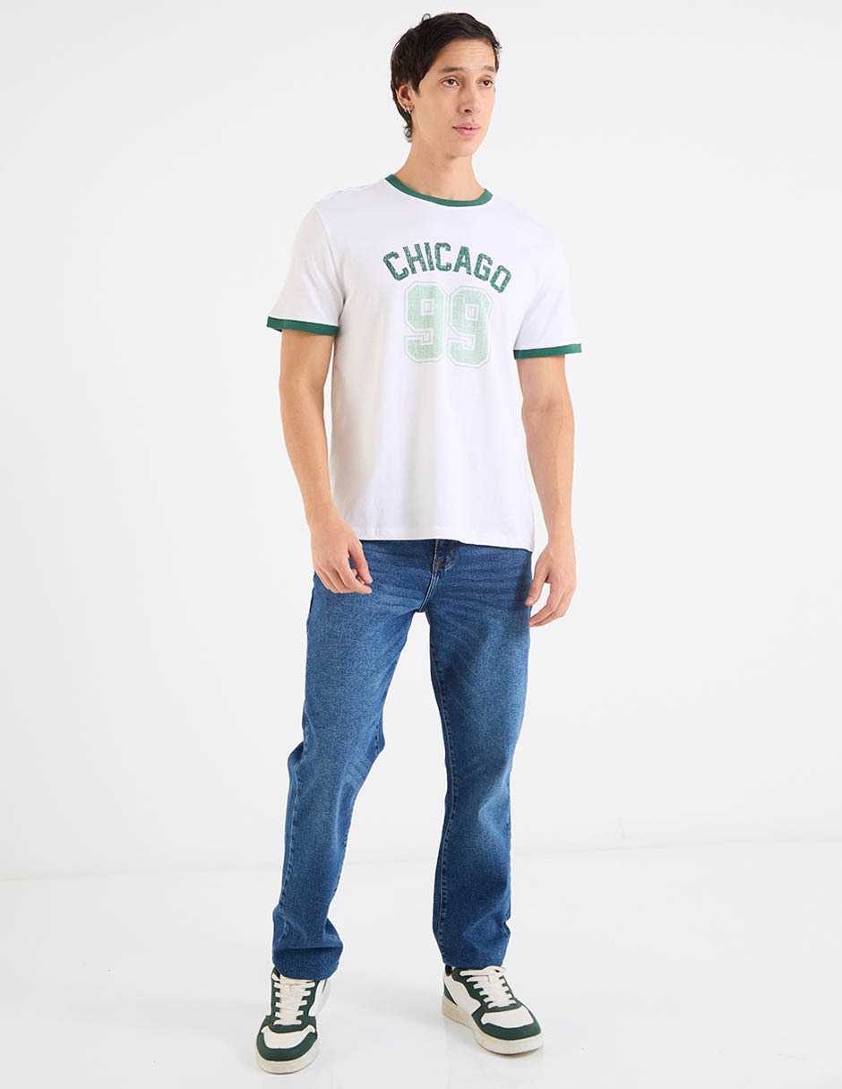 Playera cuello redondo para hombre 3