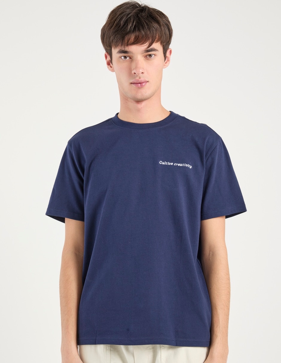 Playera cuello redondo para hombre 1