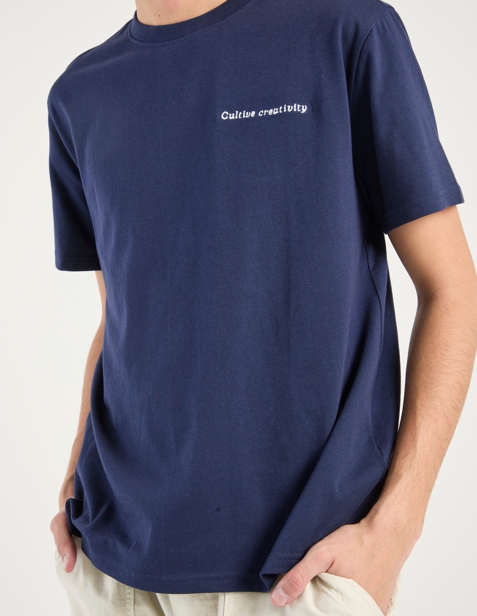 Playera cuello redondo para hombre 4