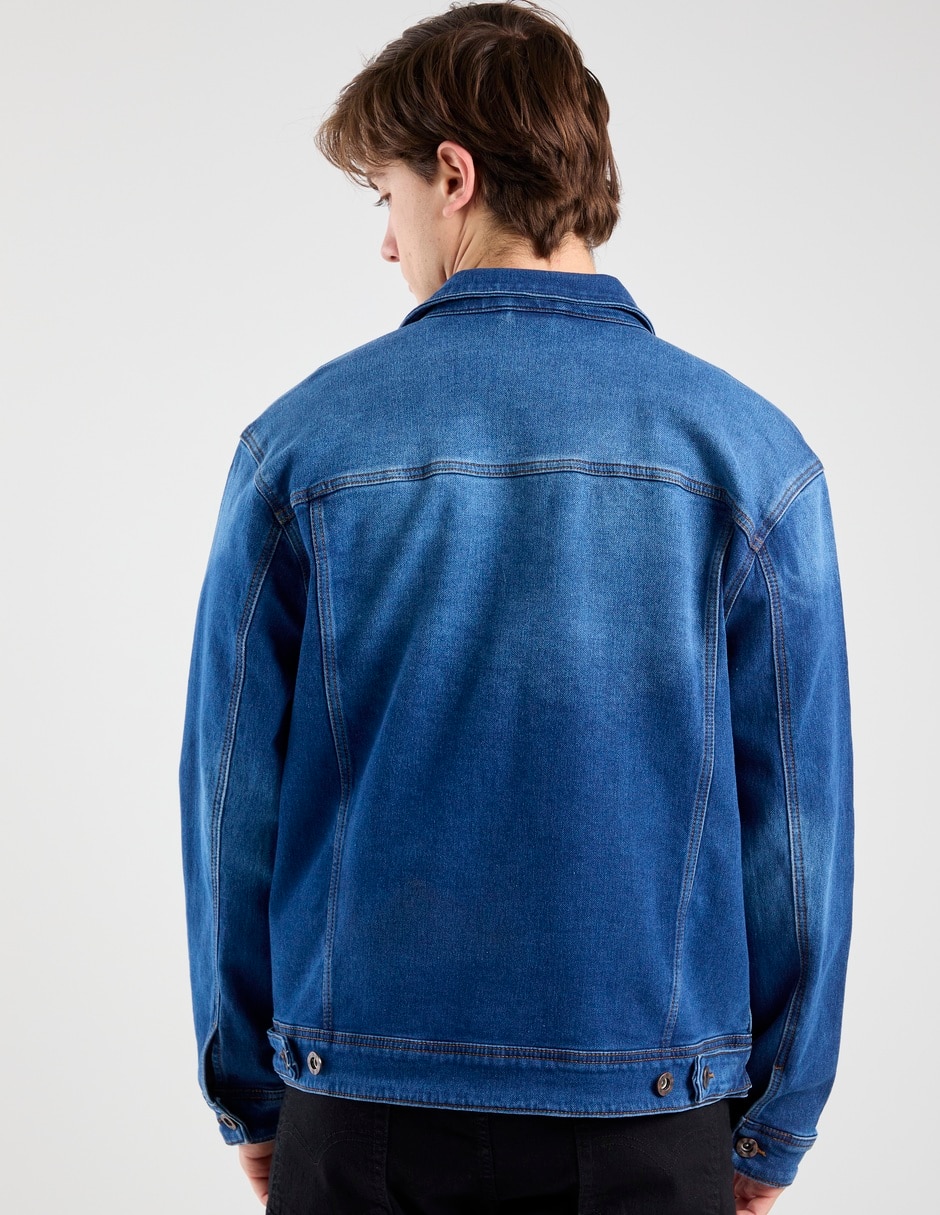 Chamarra casual con bolsillos para hombre 5