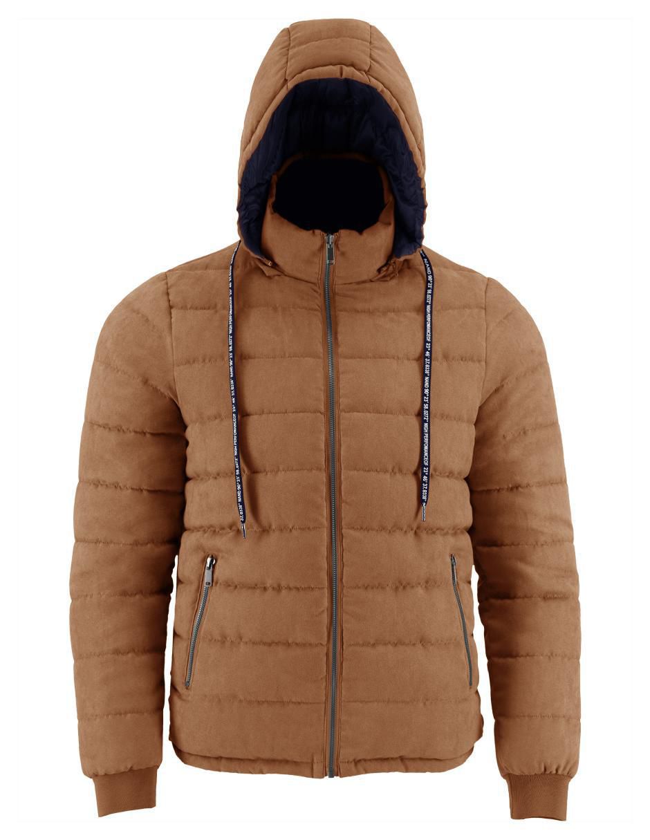 Chamarra capitonada Roosevelt reversible para hombre