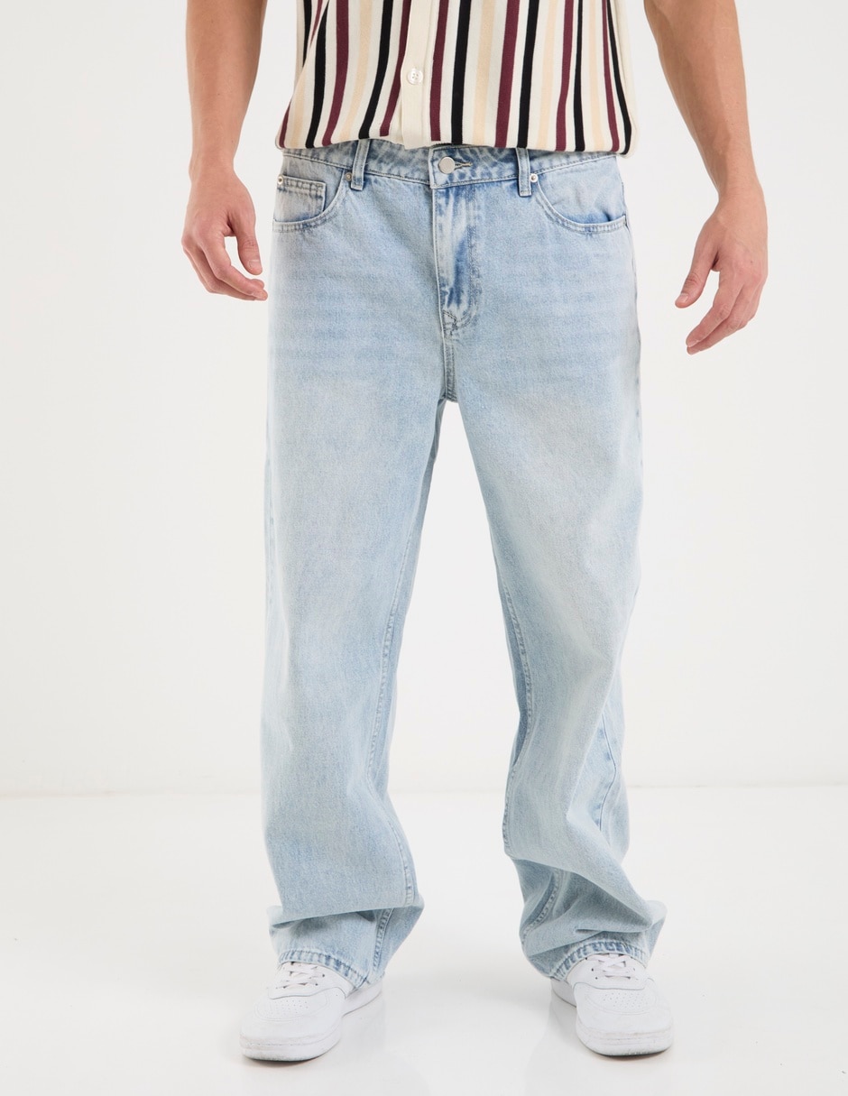 Jeans straight para hombre