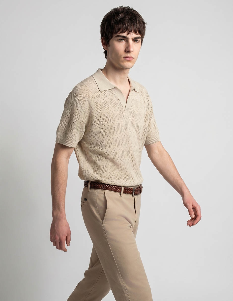 Playera tipo polo para hombre
