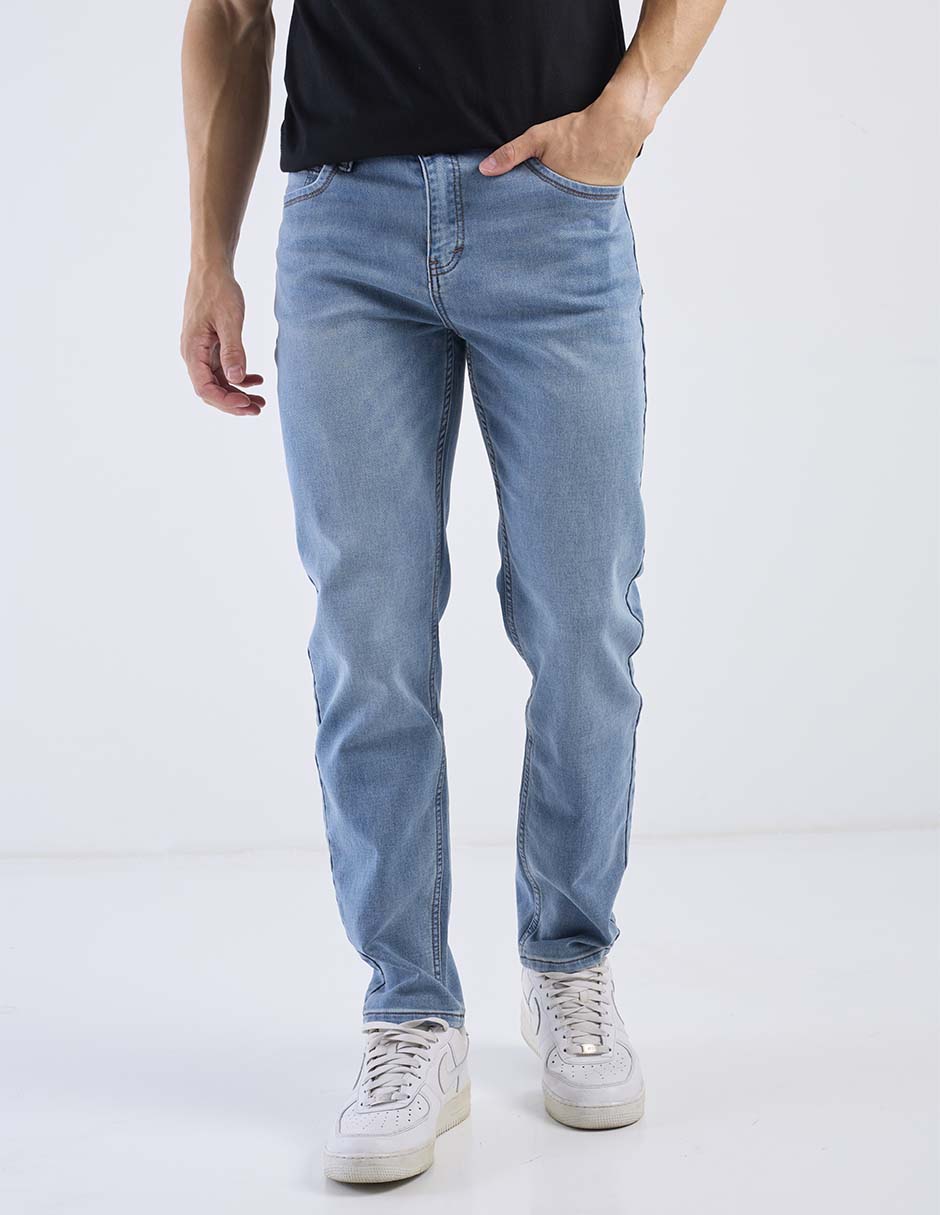Jeans straight diferentes diseños para hombre