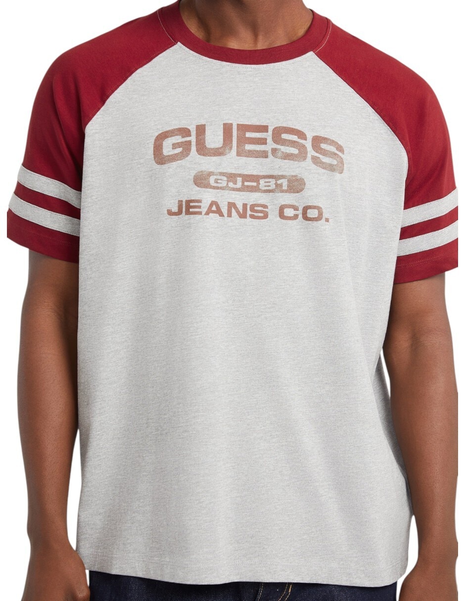 Playera cuello redondo para hombre