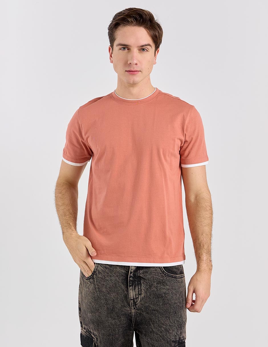 Playera cuello redondo para hombre Playera cuello redondo para hombre