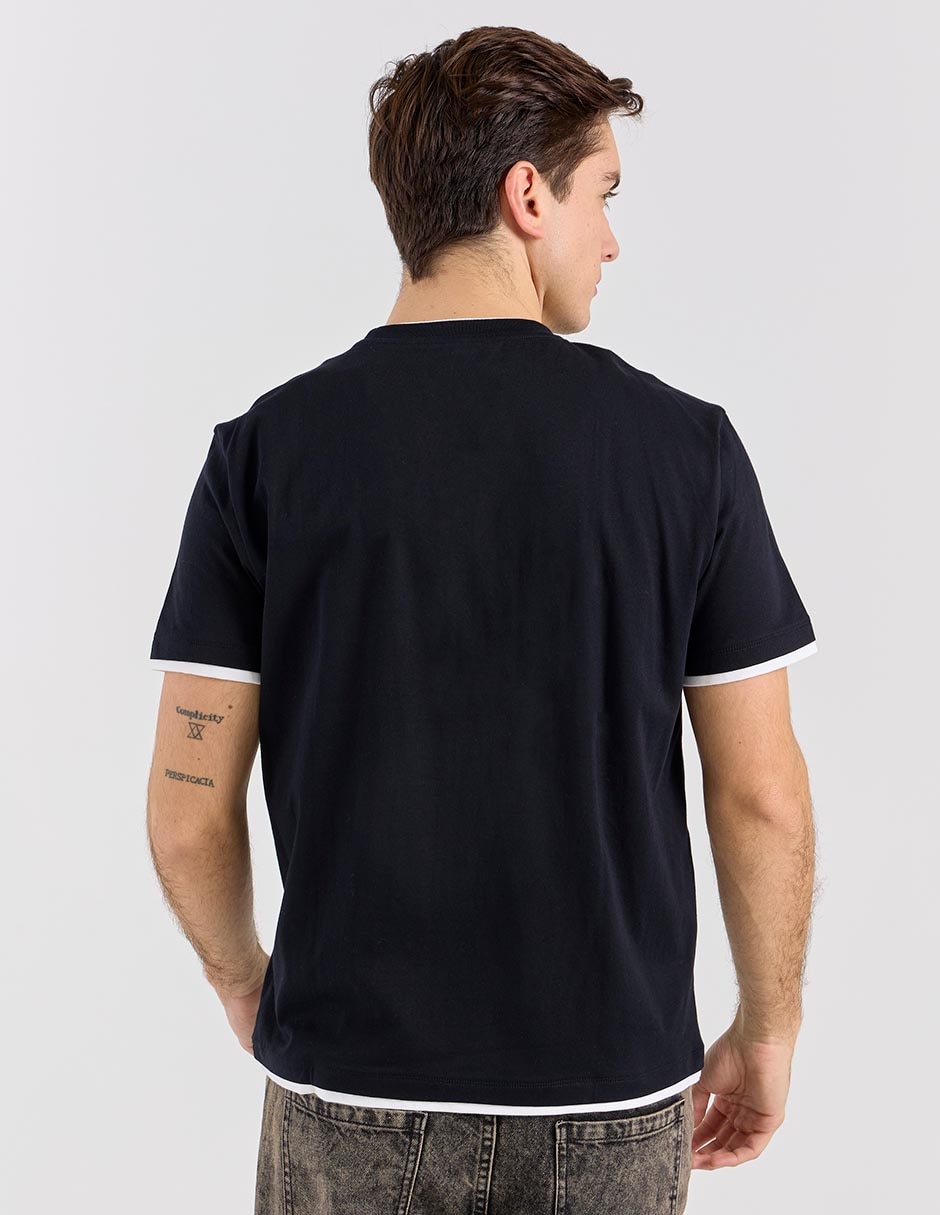 Playera cuello redondo para hombre 2