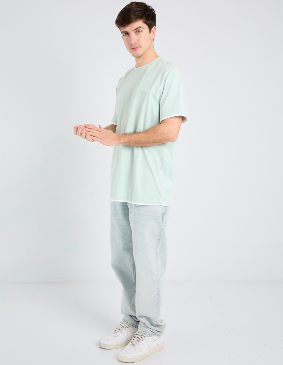 Playera cuello redondo para hombre 3