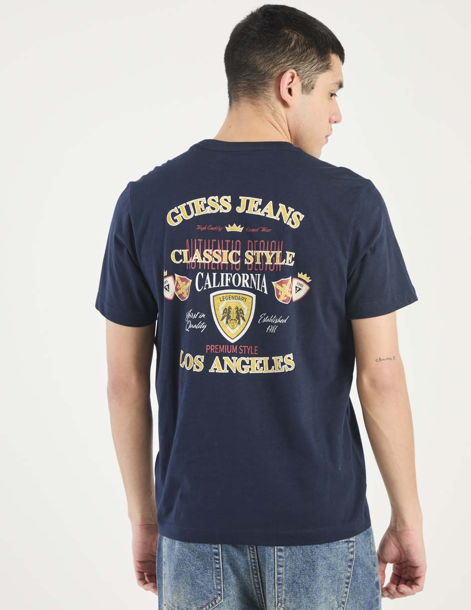 Playera cuello redondo para hombre 4