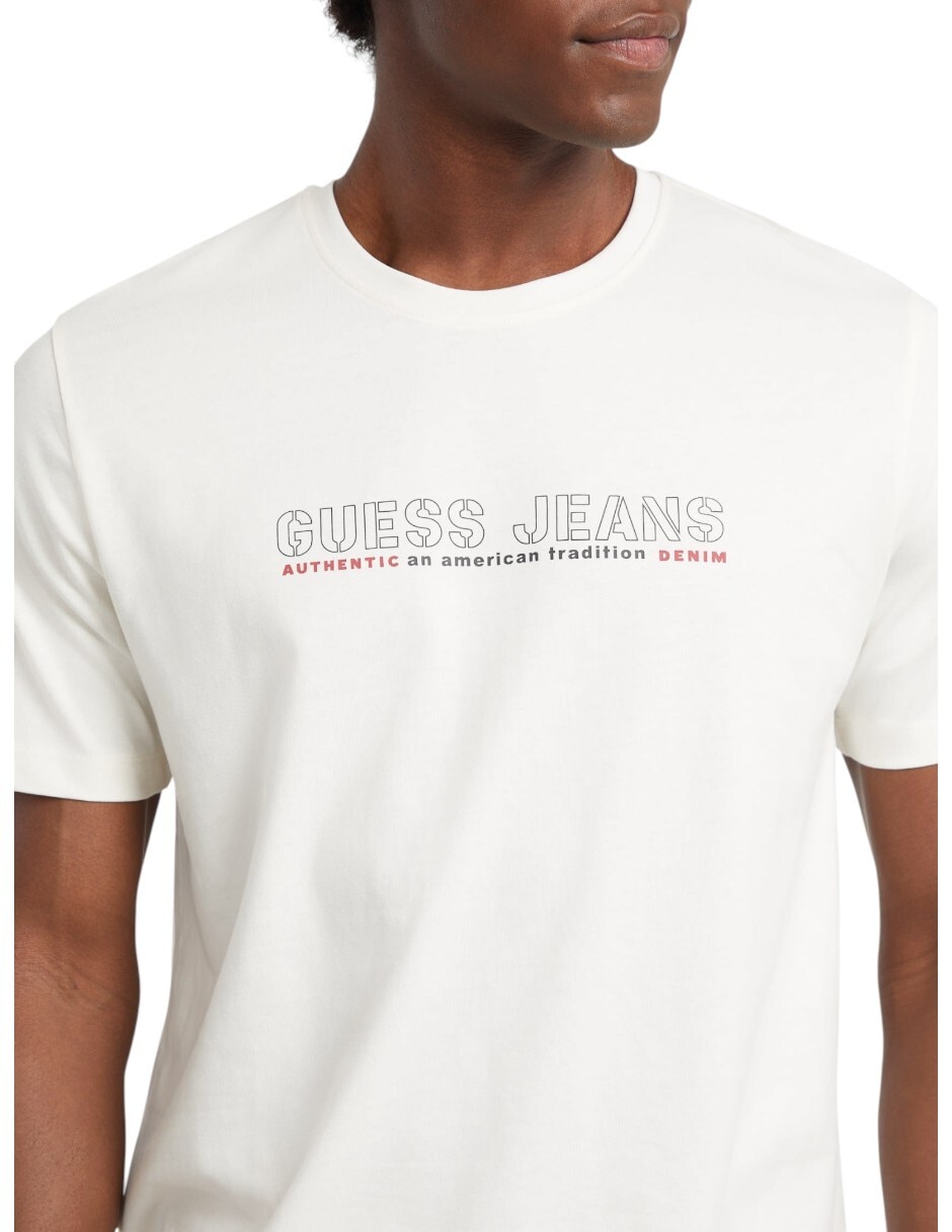 Playera cuello redondo para hombre 4