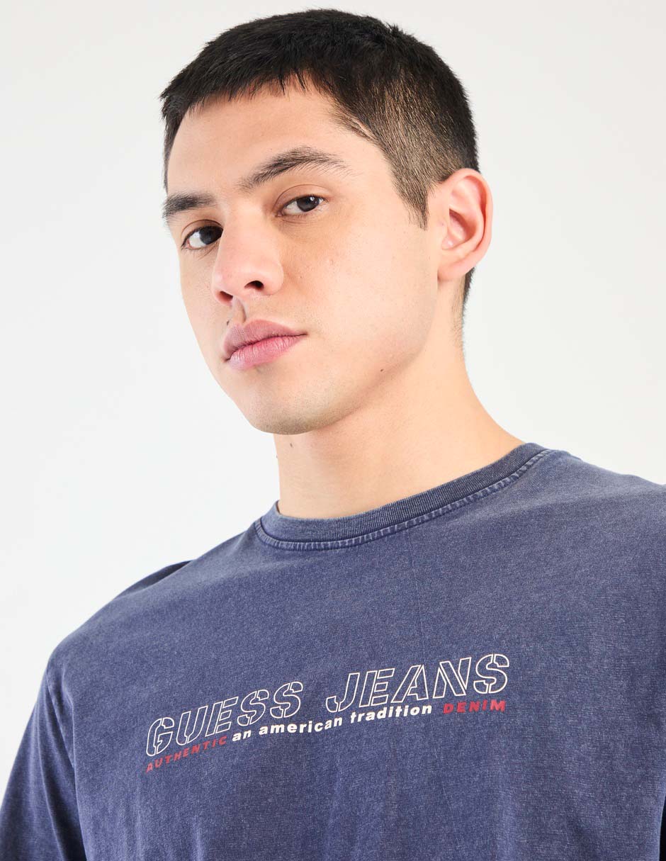 Playera cuello redondo para hombre 2