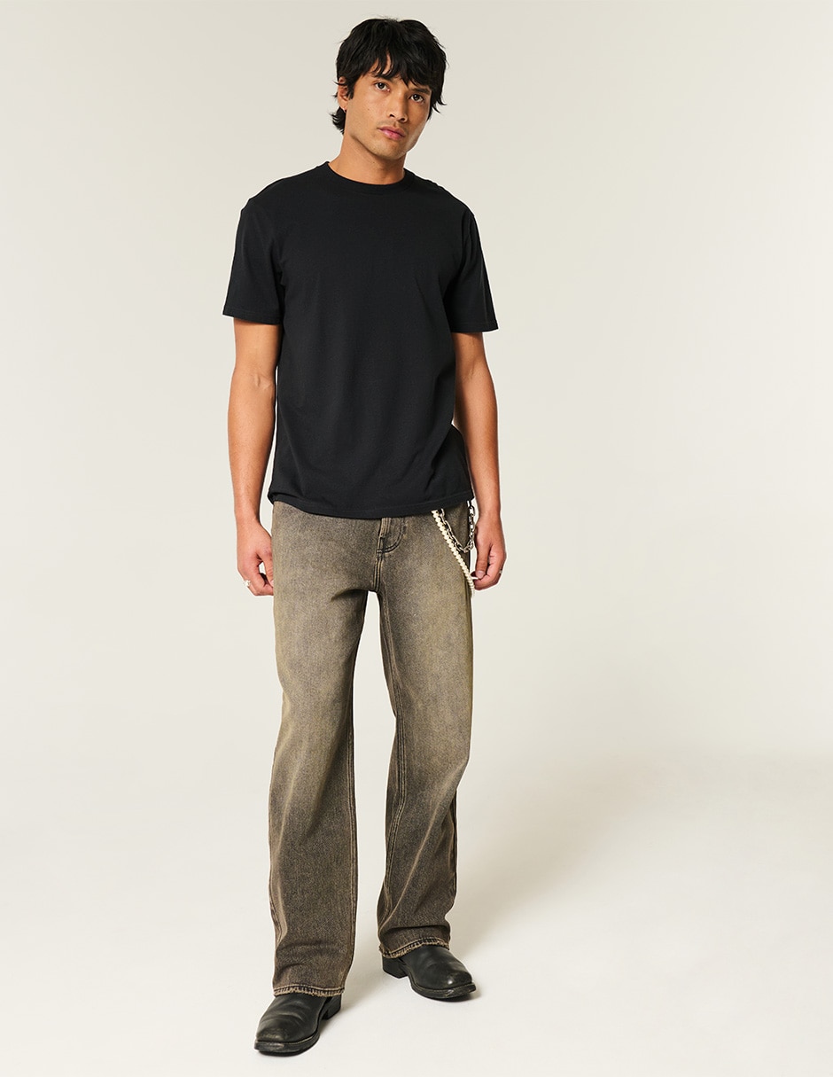 Playera Go cuello redondo para hombre