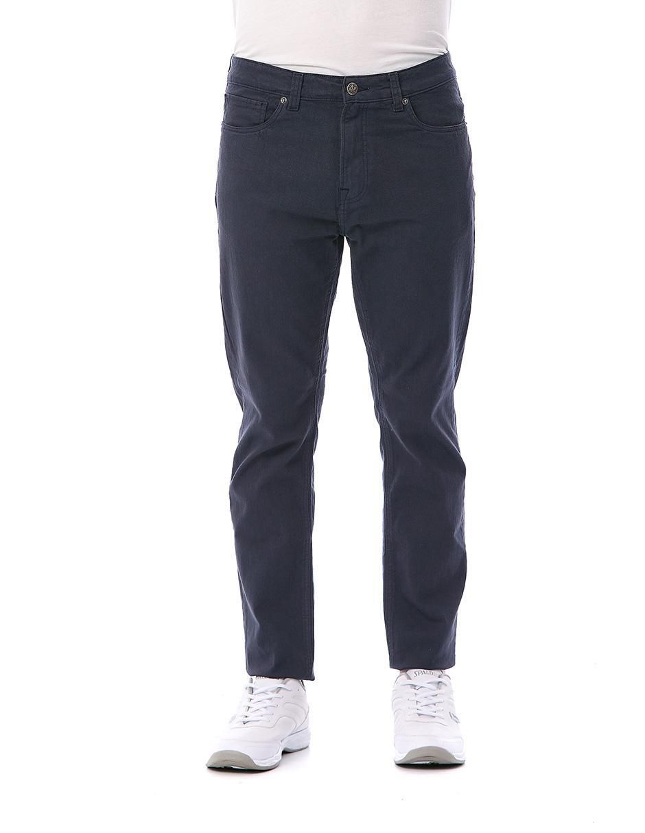 Pantalón regular de gabardina para hombre Pantalón regular de gabardina para hombre