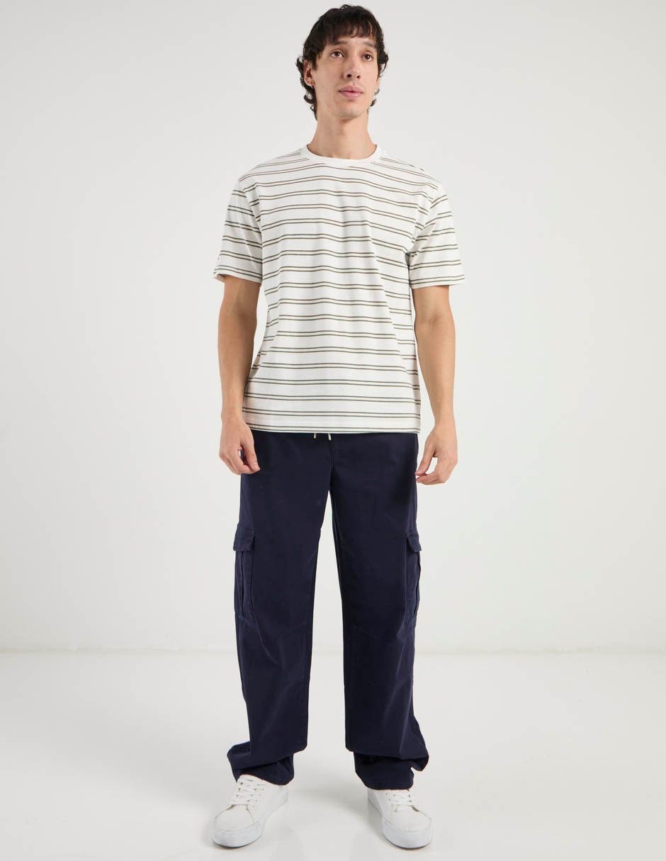Playera cuello redondo para hombre