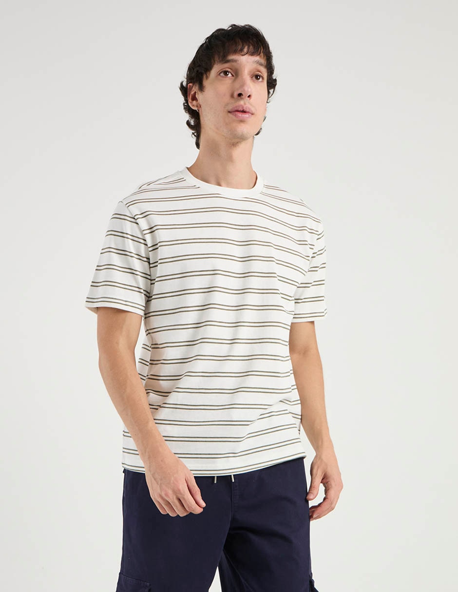 Playera cuello redondo para hombre 2