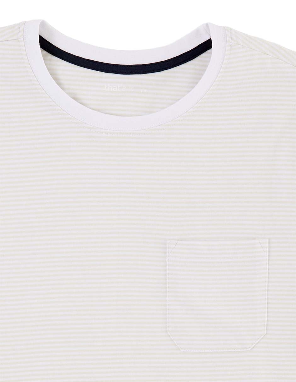 Playera cuello redondo para hombre 10