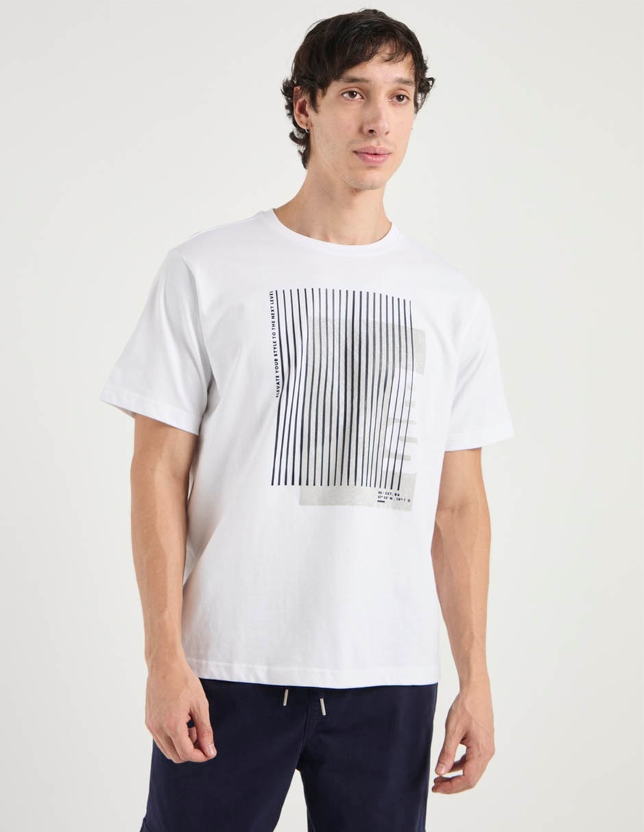 Playera cuello redondo para hombre Playera cuello redondo para hombre