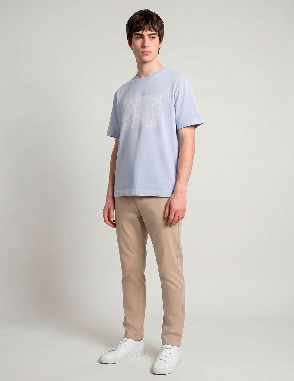 Playera cuello redondo para hombre 3