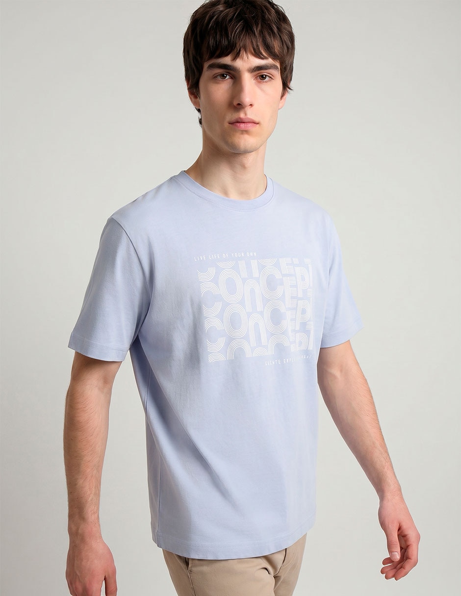 Playera cuello redondo para hombre 4