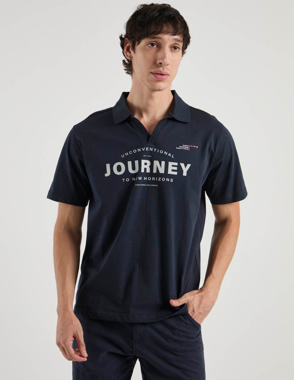 Playera cuello polo para hombre 1