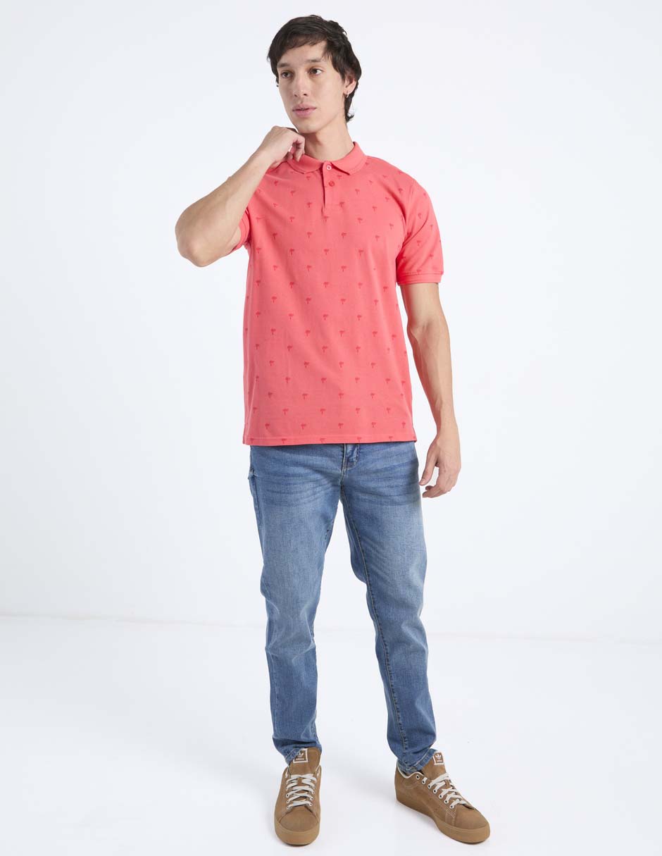 Playera tipo polo that's it para hombre