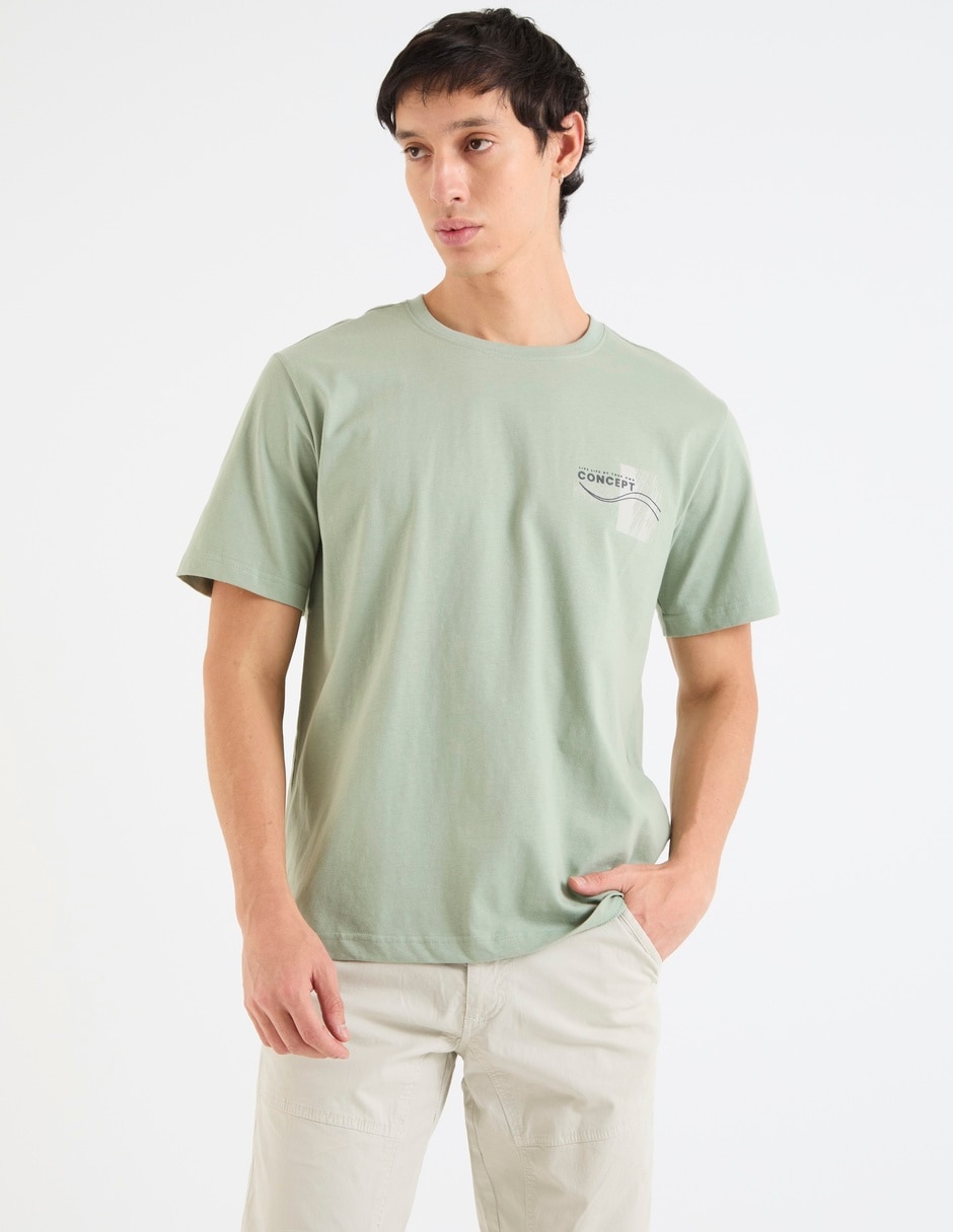 Playera cuello redondo para hombre Playera cuello redondo para hombre
