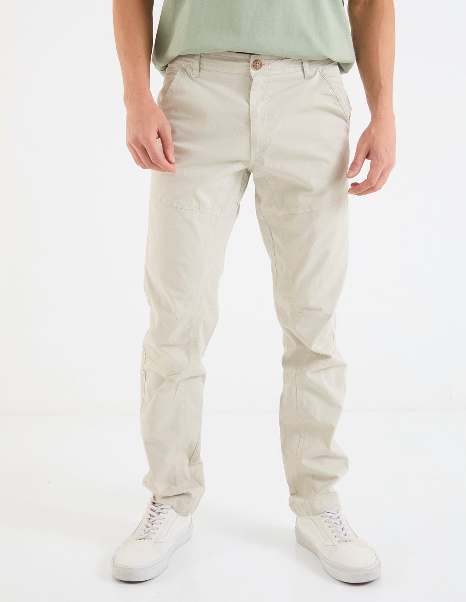 Pantalón chino straight para hombre
