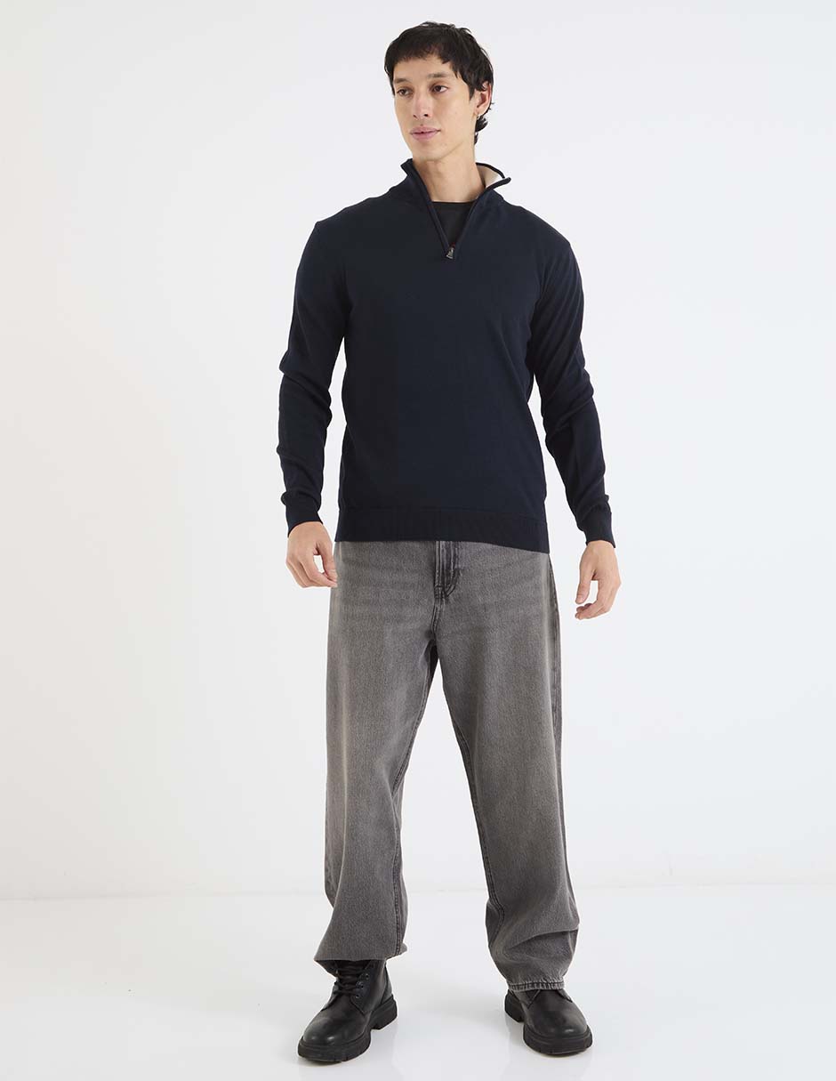 Suéter That's It cuello con cierre para hombre