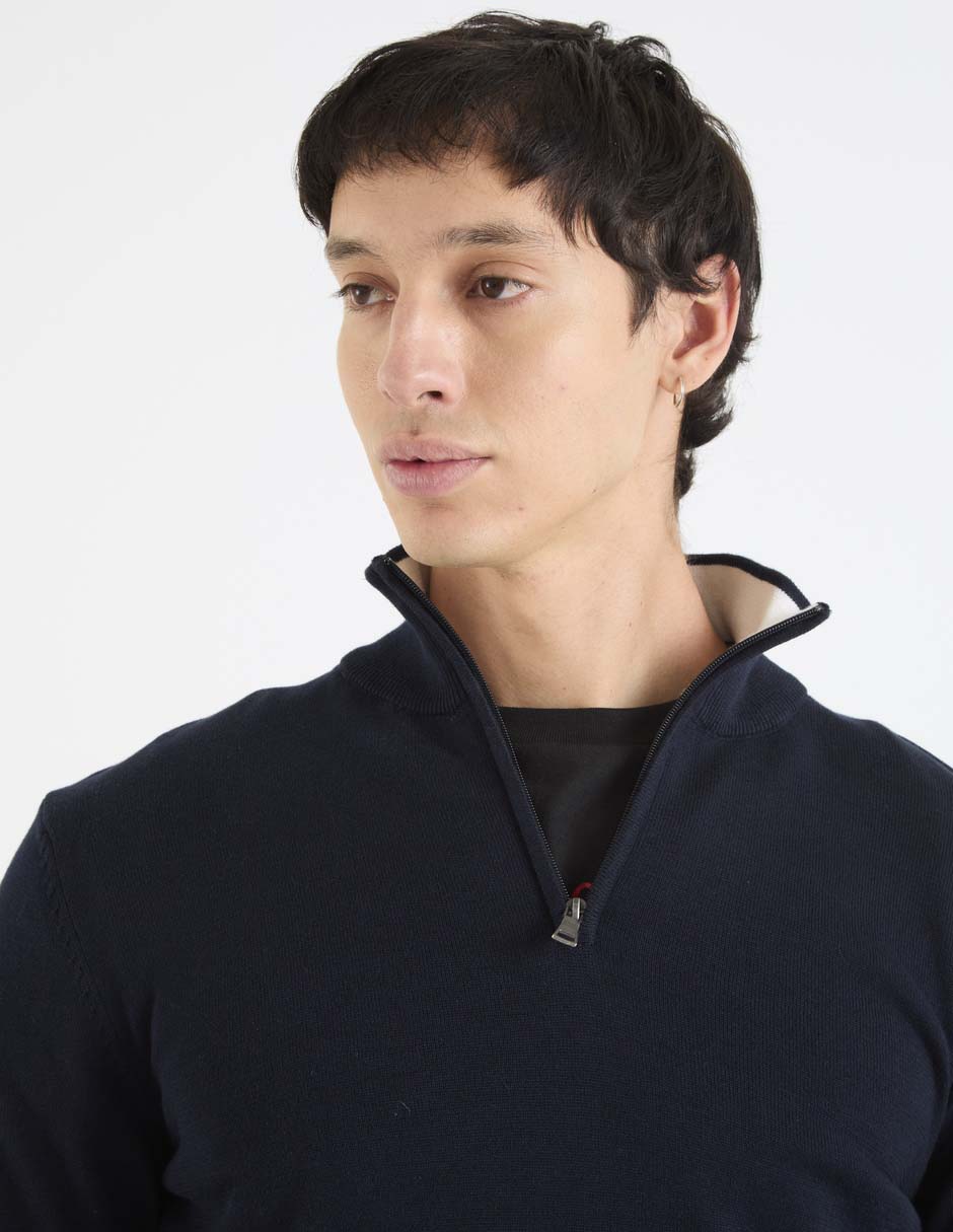 Suéter That's It cuello con cierre para hombre