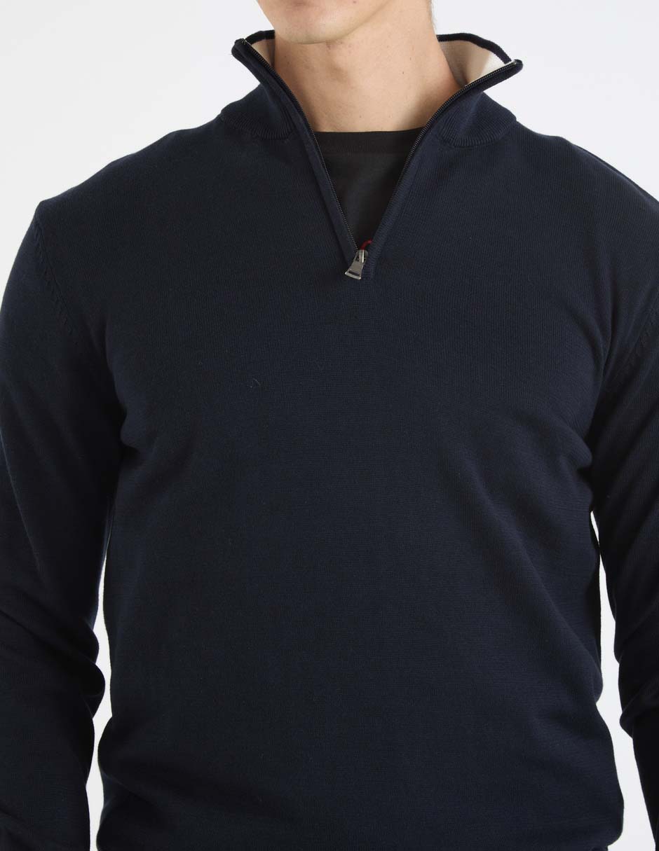 Suéter That's It cuello con cierre para hombre