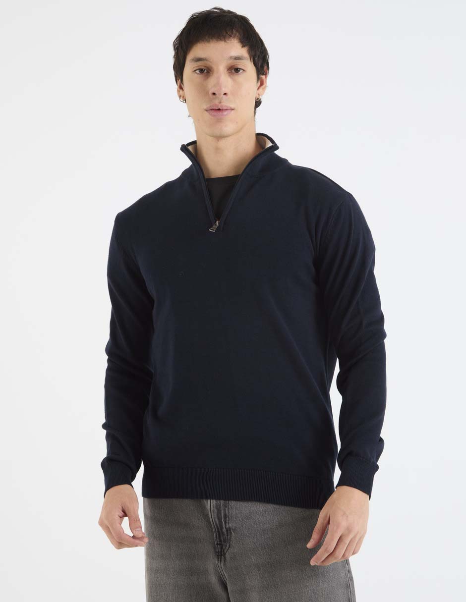 Suéter That's It cuello con cierre para hombre
