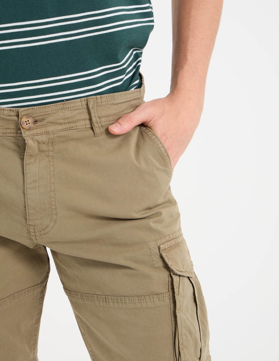 Bermuda de algodón para hombre 9