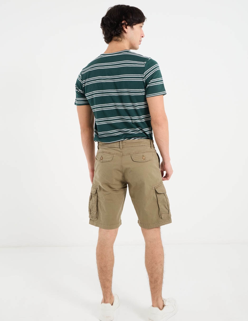 Bermuda de algodón para hombre 8