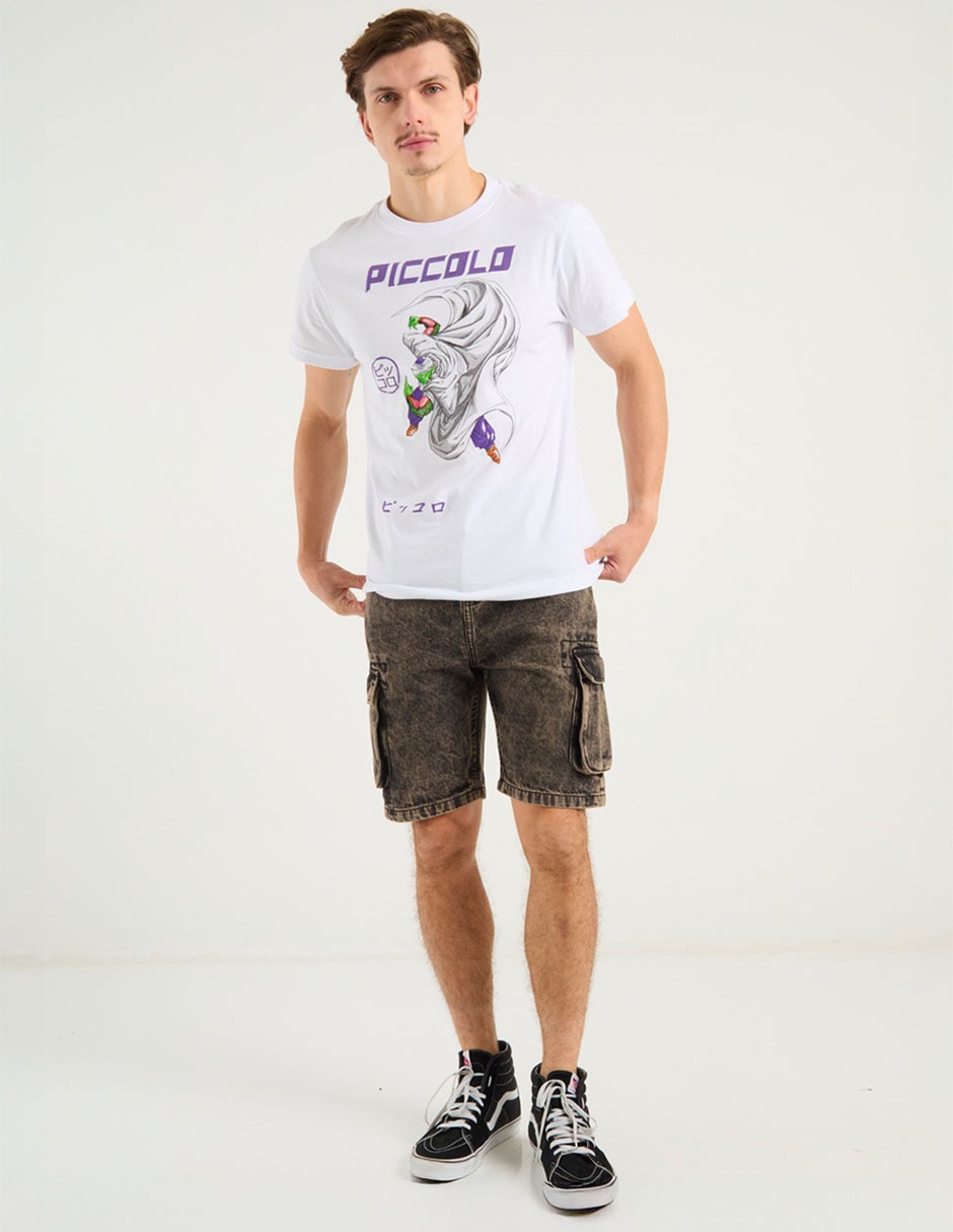 Playera Piccolo cuello redondo para hombre
