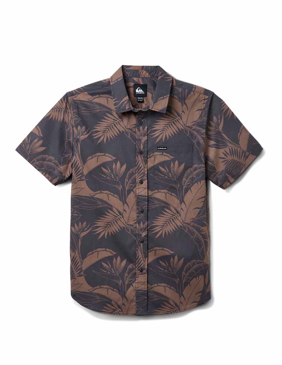 Camisa casual manga corta para hombre