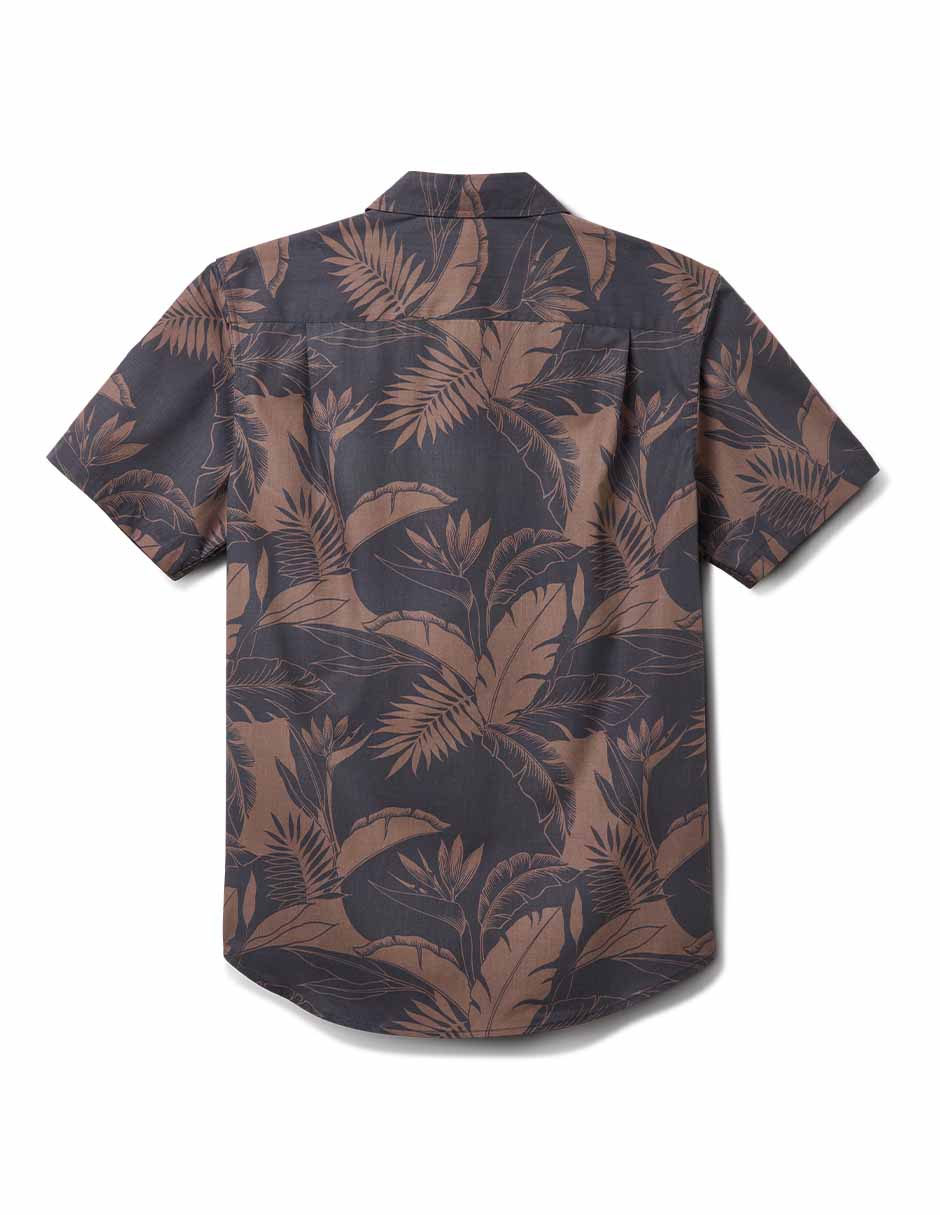 Camisa casual manga corta para hombre