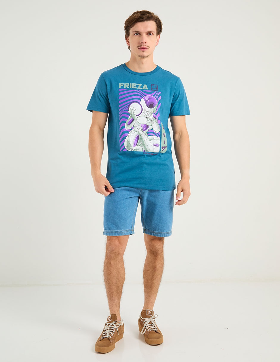 Playera Dragon Ball Z cuello redondo para hombre 7