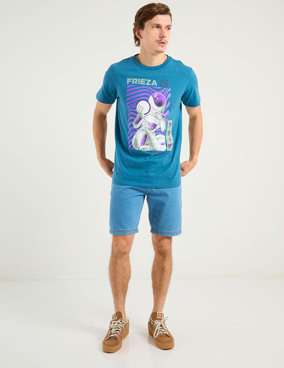 Playera Dragon Ball Z cuello redondo para hombre 8