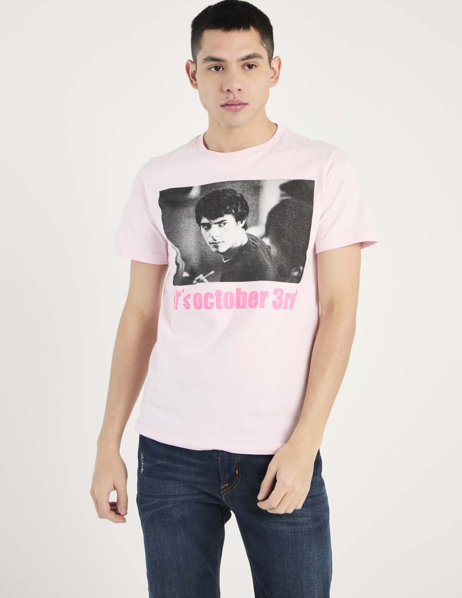 Playera Tee Bar october 3 rd cuello redondo para hombre