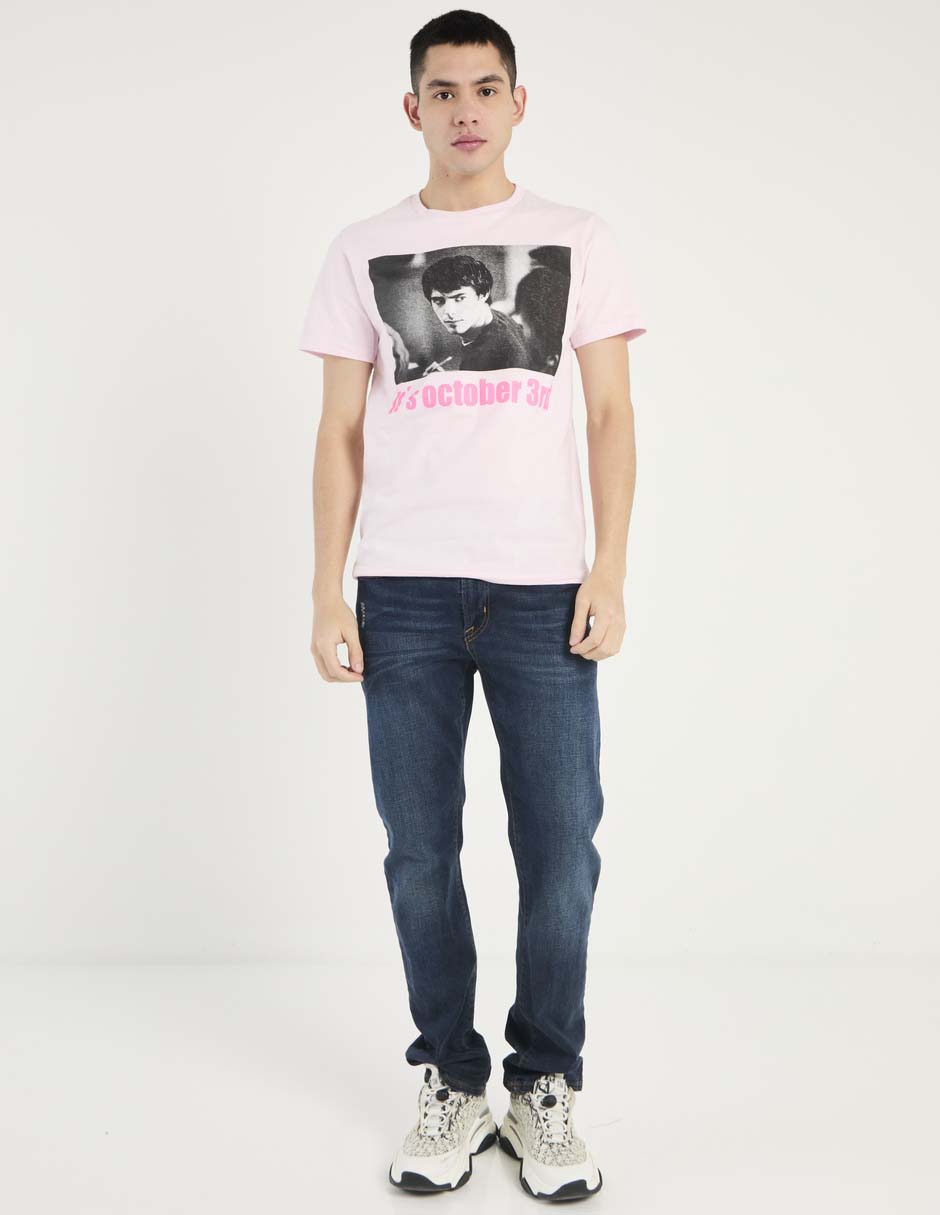 Playera Tee Bar october 3 rd cuello redondo para hombre