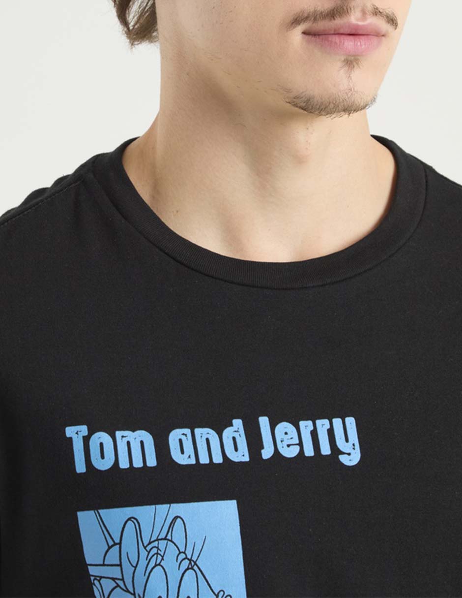 Playera Tom and Jerry cuello redondo para hombre 9