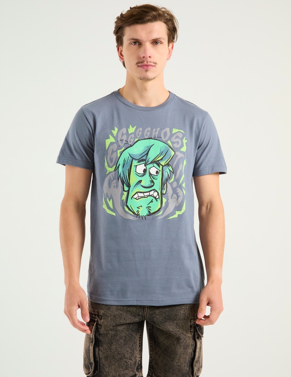 Playera Scooby-Doo cuello redondo para hombre 1