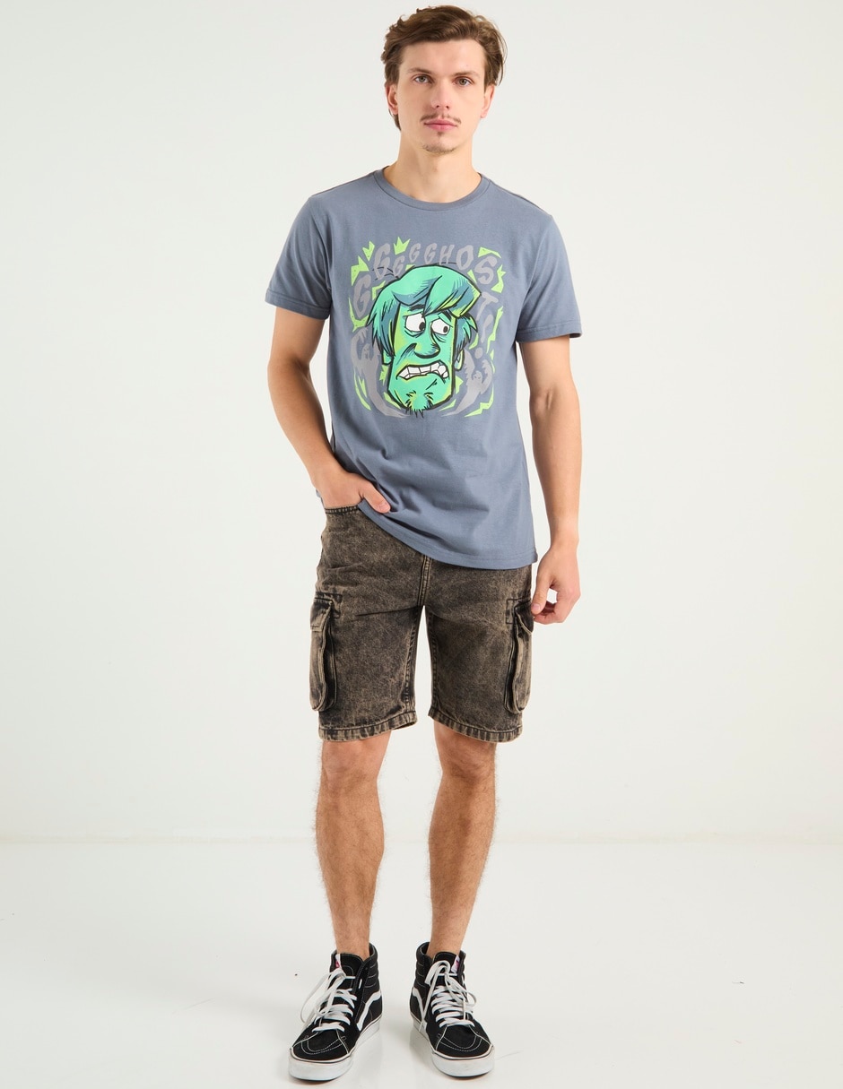 Playera Scooby-Doo cuello redondo para hombre 7