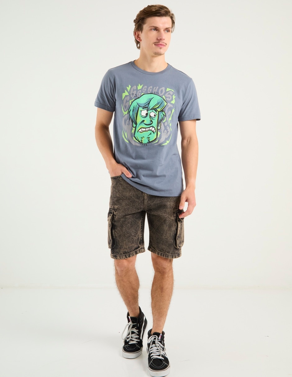 Playera Scooby-Doo cuello redondo para hombre 8