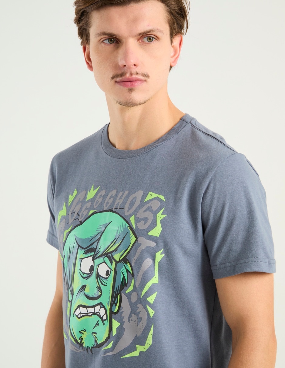 Playera Scooby-Doo cuello redondo para hombre 9