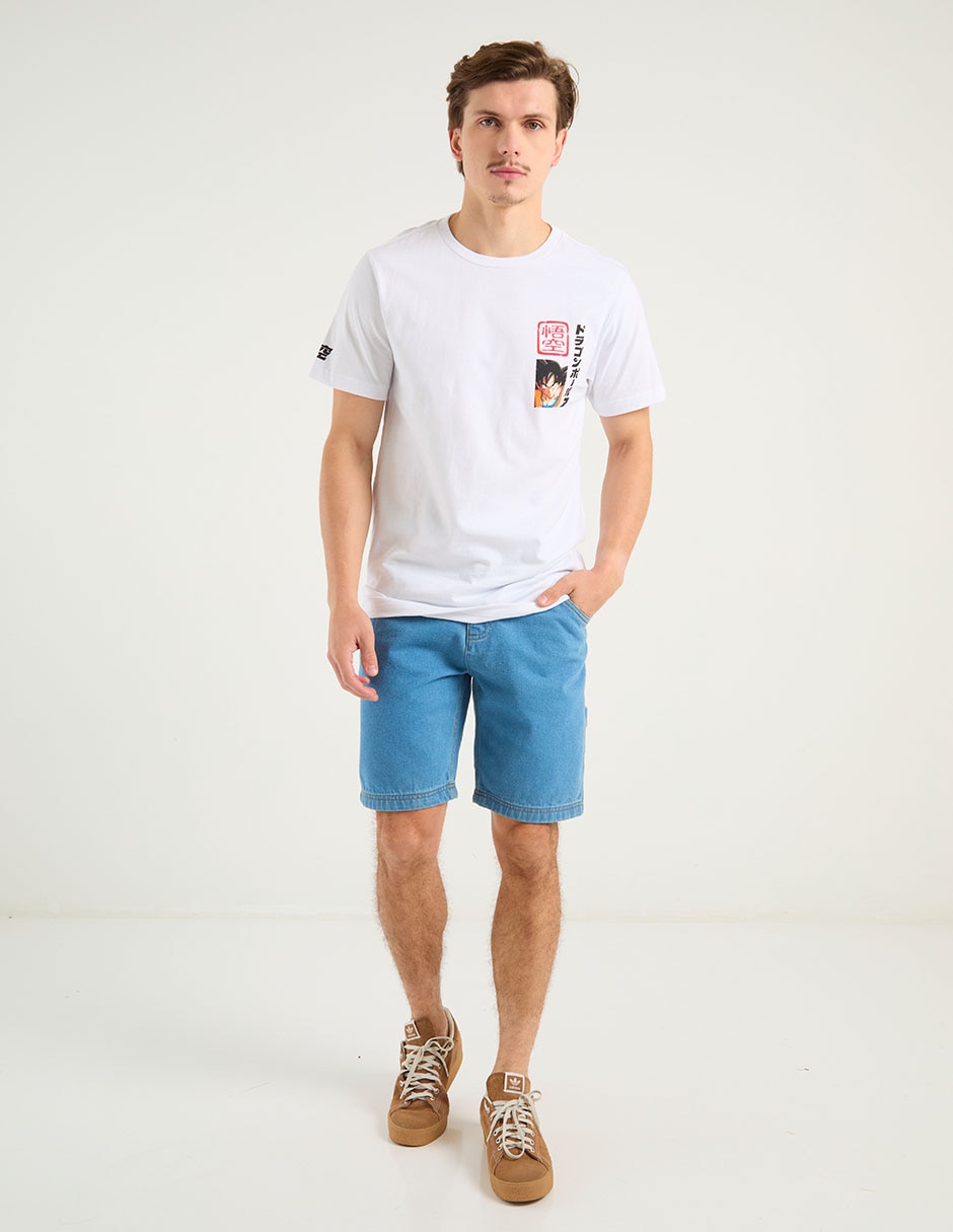 Playera Dragon Ball Z cuello redondo para hombre 7