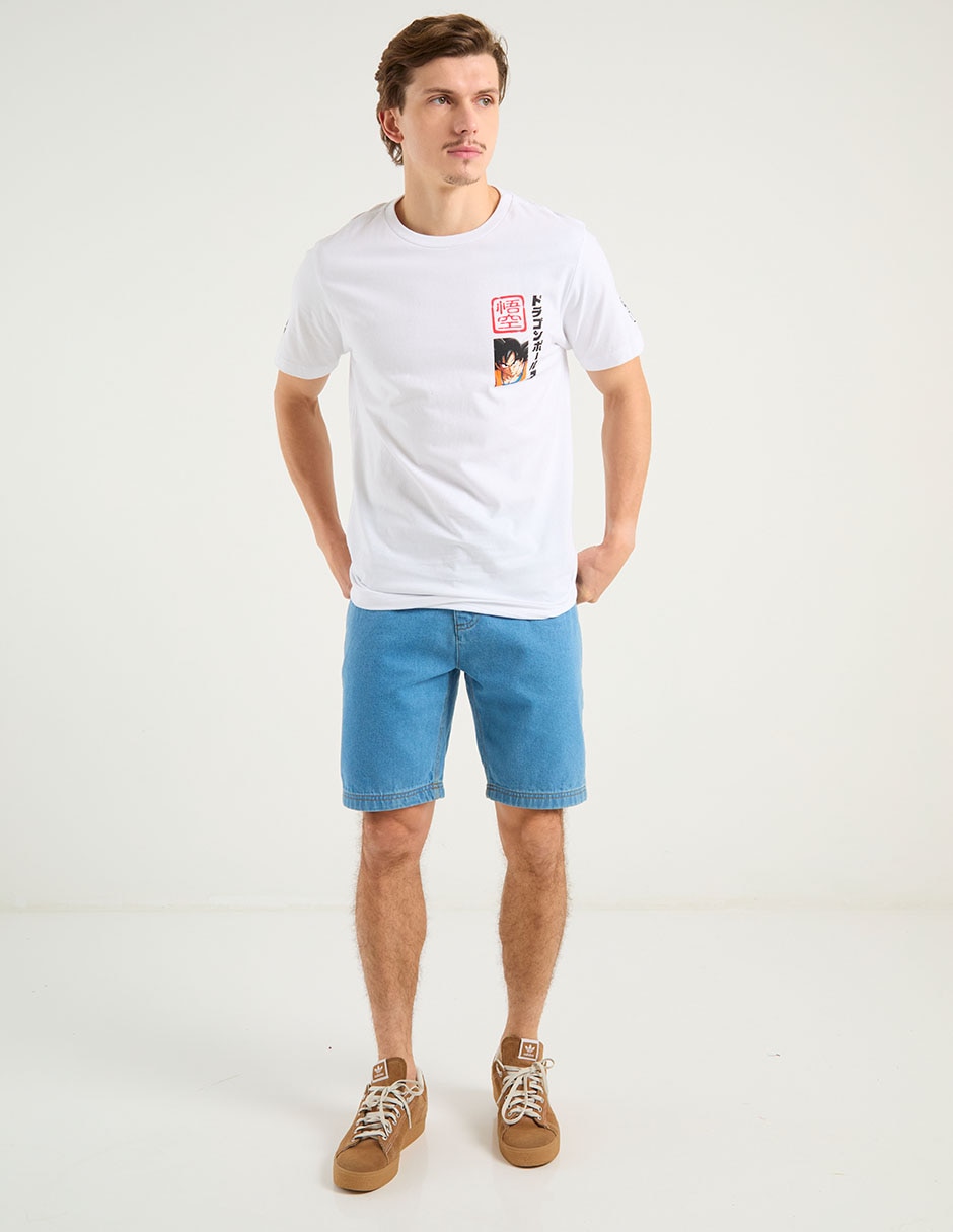 Playera Dragon Ball Z cuello redondo para hombre 8