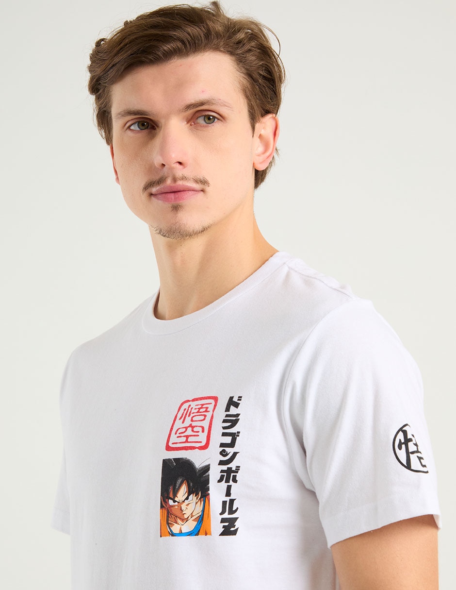 Playera Dragon Ball Z cuello redondo para hombre 9